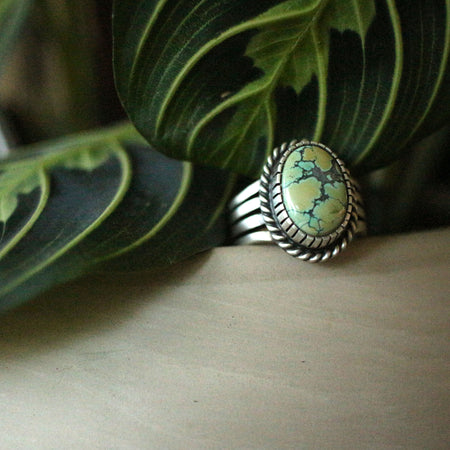 Pastel Chinese Turquoise Ring