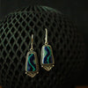 Malachite Azurite Earrings
